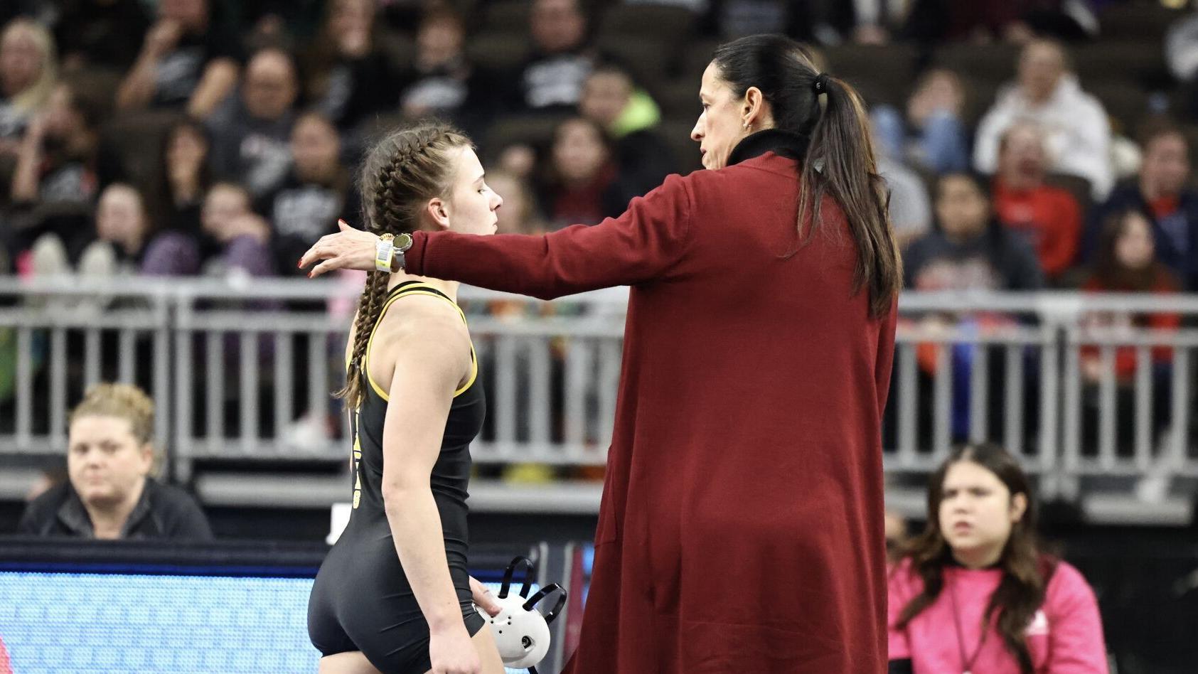 Girls State Wrestling: Silvers for Bellevue’s Thiemann, Papio’s Astorino